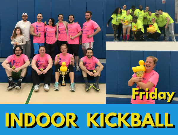 Indoor Kickball Friday Website Icon Super Fun Activities Club