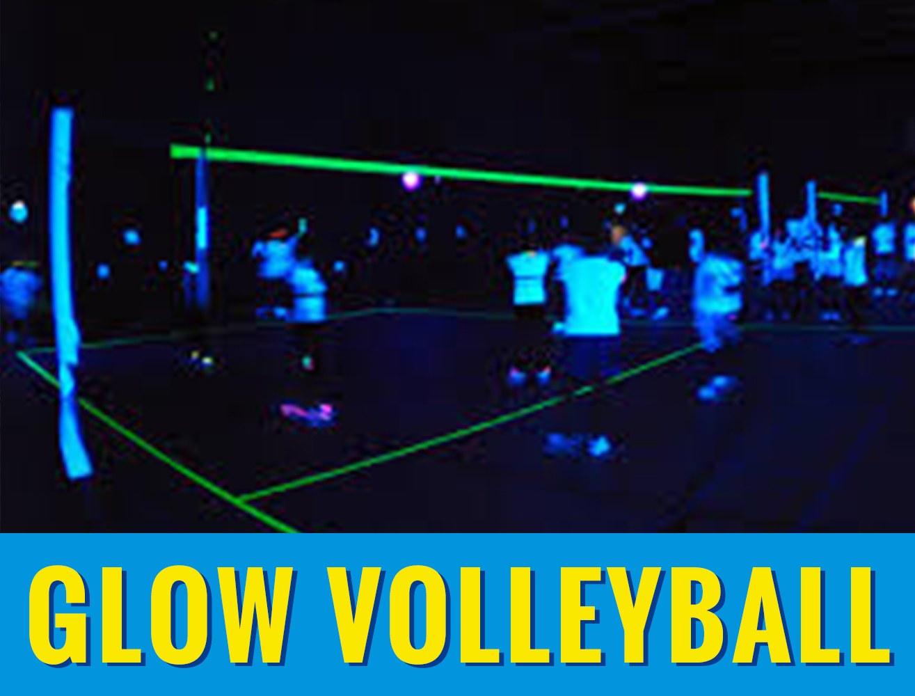 Rhode Island Glow In The Dark Volleyball