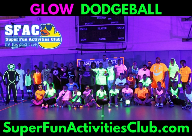 Glow Dodgeball - SFAC Dodgeball