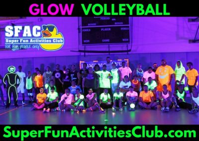 Glow Volleyball - SFAC Volleyball