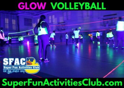 Glow Volleyball - Super Fun Activities Club