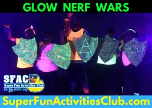 Rhode Island Social Sports - Glow in the dark NERF Wars