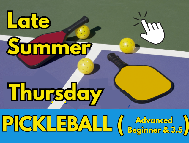 2026 Late Summer - Thursday Pickleball